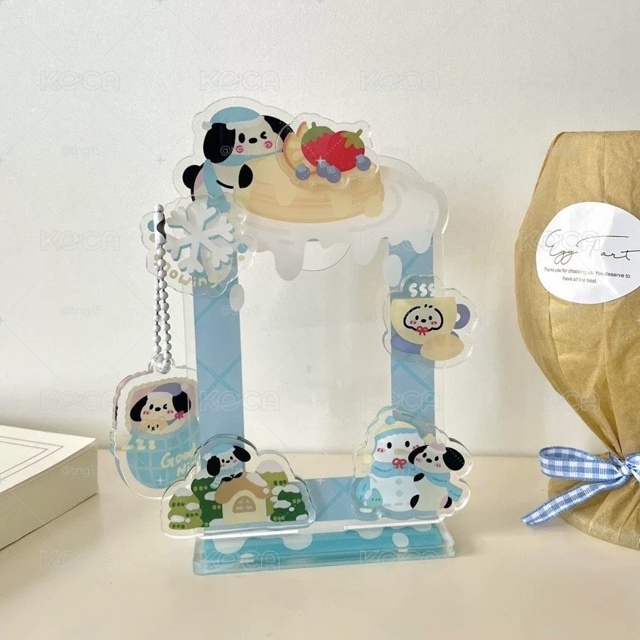 現貨 小卡展示架 冬日小狗