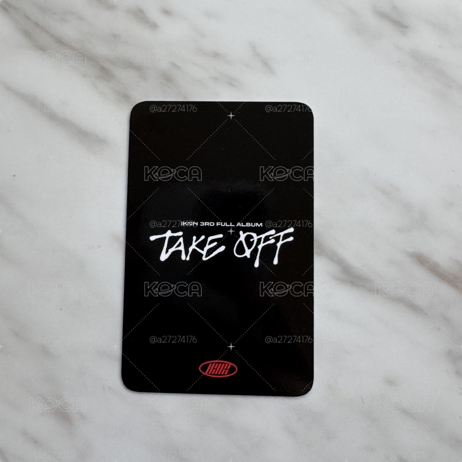 金東赫 TAKE OFF 卡套卡