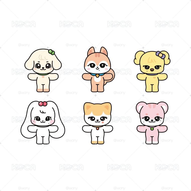 IVE MINIVE 20cm 中娃