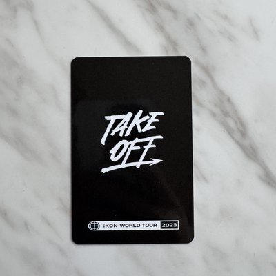 金東赫 TAKE OFF 手燈包卡