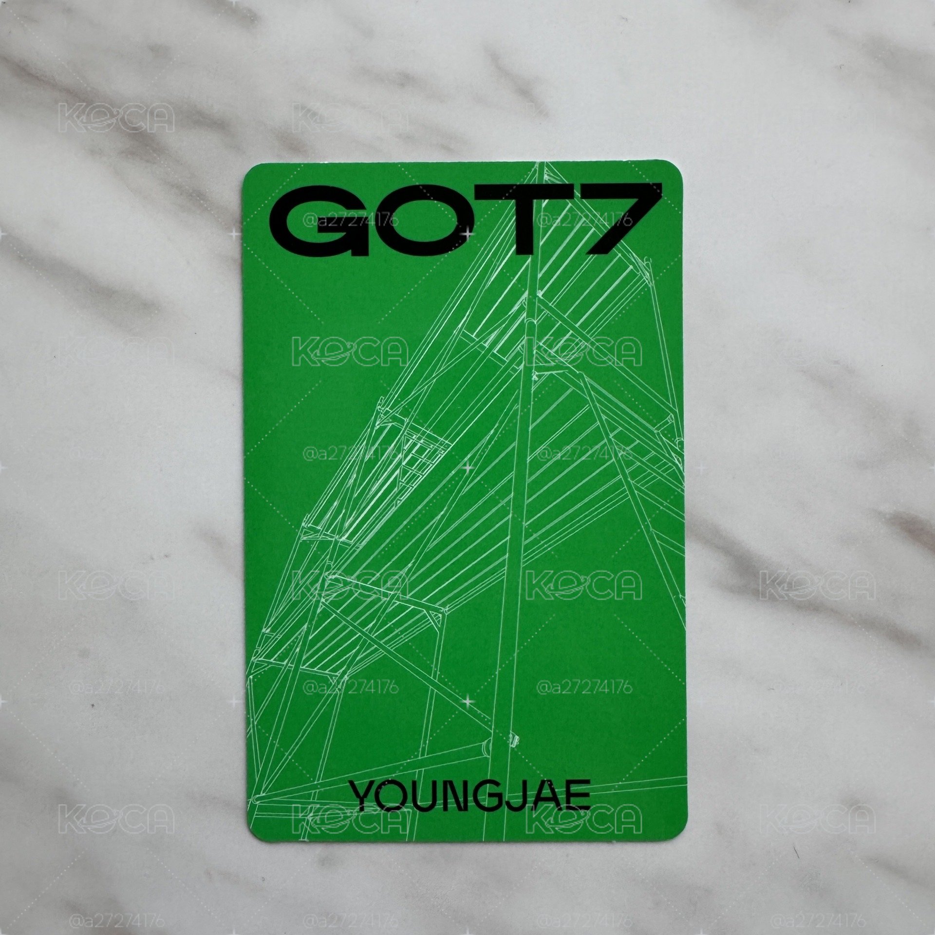 崔榮宰 GOT7專輯卡
