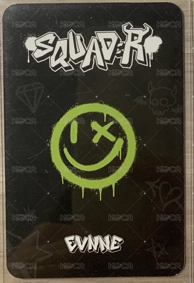 2025 EVNNE CONCERT 'SET N GO' KKBOX 特典卡  背面