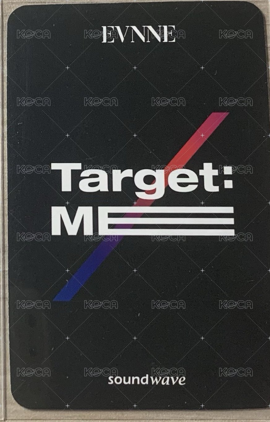 Target: ME sw 特典卡  背面