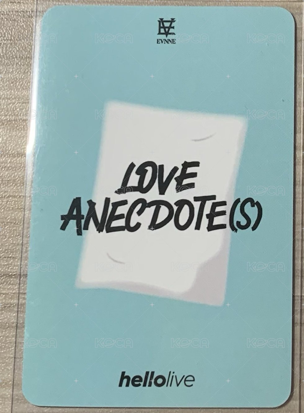 迷五 hl 特典卡  背面