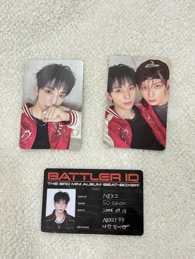 NEXZ Beat Boxer 專卡 SO GEON 