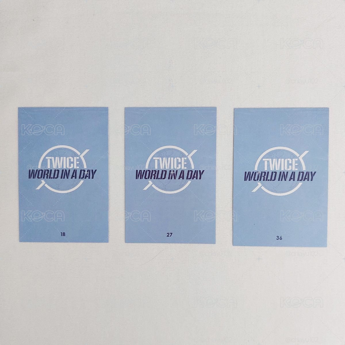 World in a day隨機卡