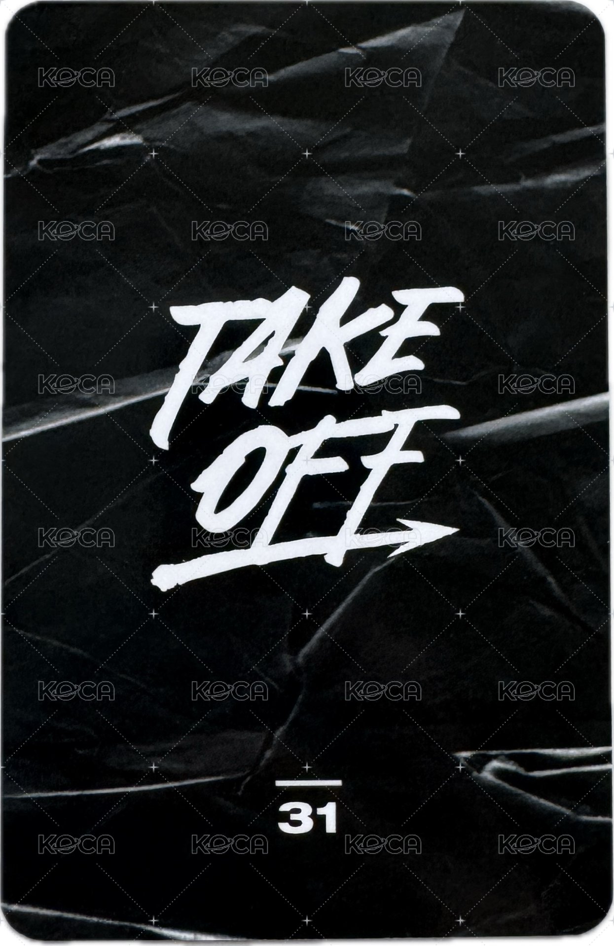 隨機卡 TAKE OFF 隨機卡 31號 背面