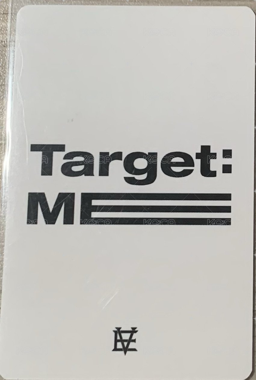 Target: ME ms 特典卡  背面