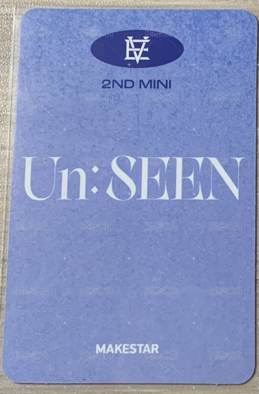 Un: SEEN ms 特典卡  背面
