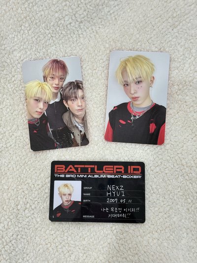 NEXZ Beat Boxer 專卡 HYUI