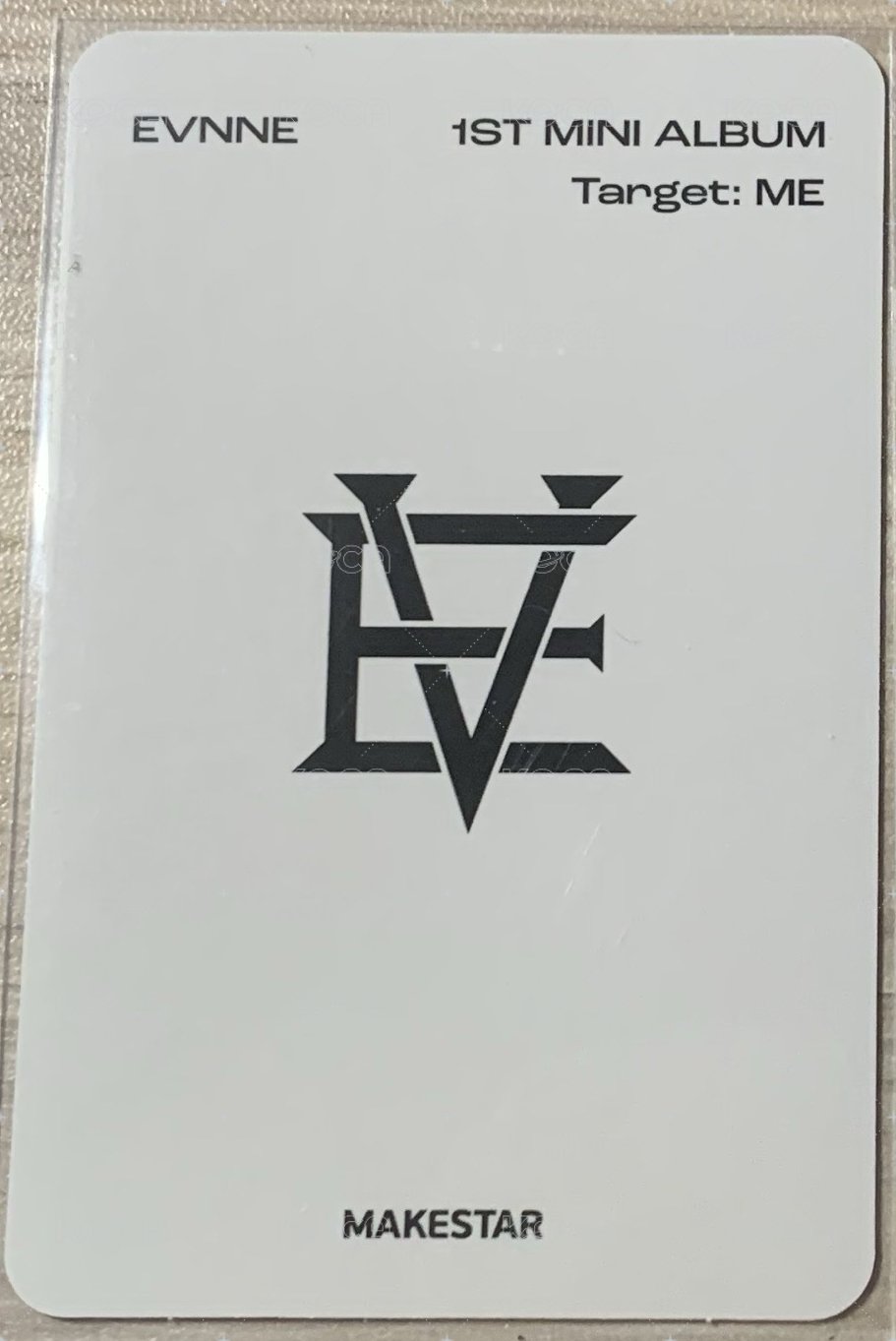 Target: ME ms 特典卡  背面