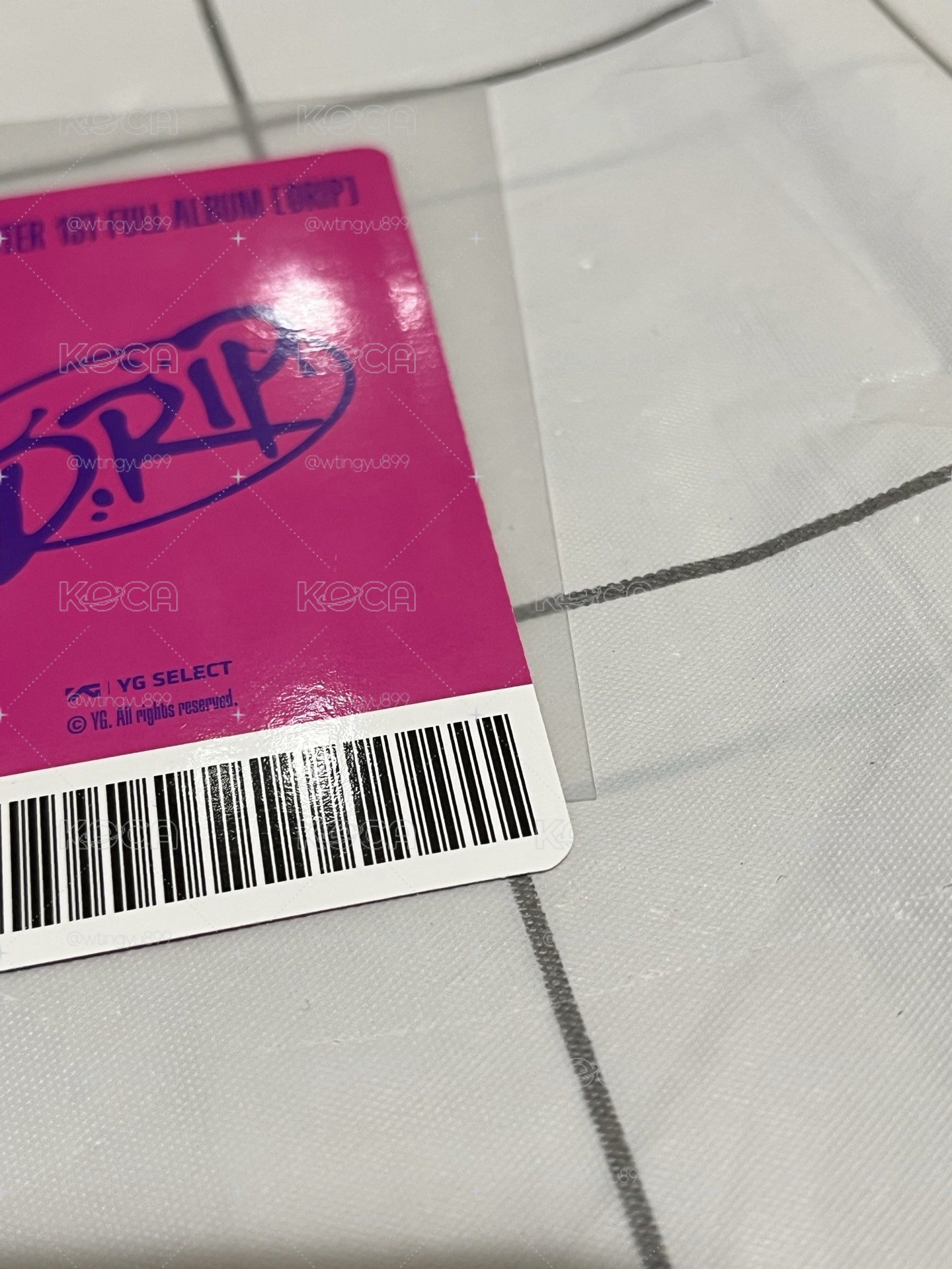 Drip yg團封特點 一套