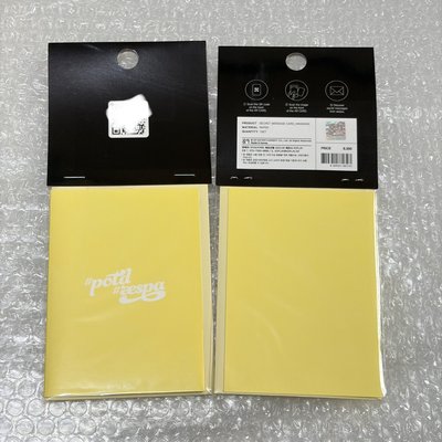 現貨 aespa #potd展覽 秘密訊息卡 寧 整組