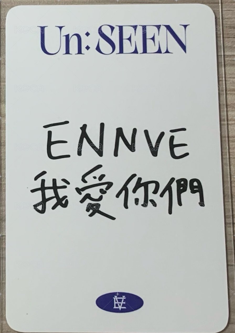 入場卡 / 場限卡  背面