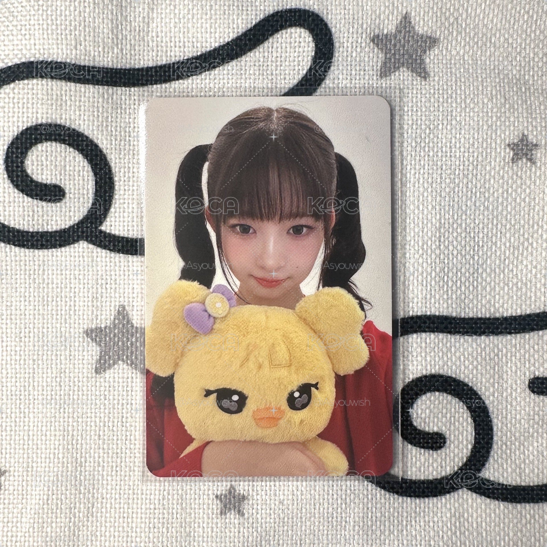 MINIVE SCHOOL 星船 周邊卡 30cm大娃卡 怜