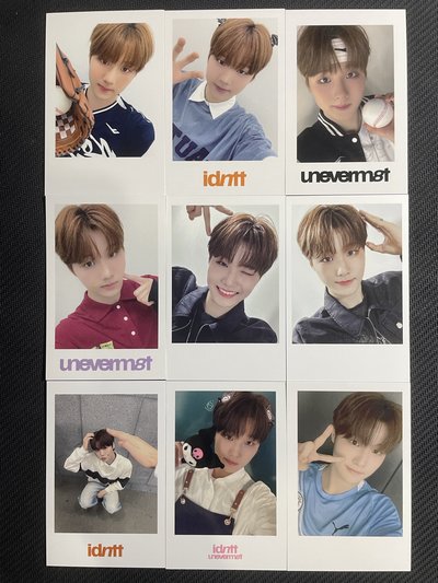 idntt Hwanhee 特典卡