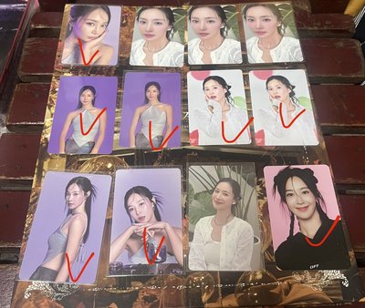 少女時代 俞利 小卡