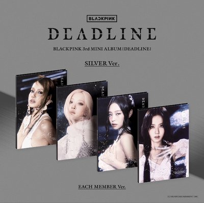 BLACKPINK DEADLINE SILVER 單封專輯 ROSÉ/JENNIE（在途）