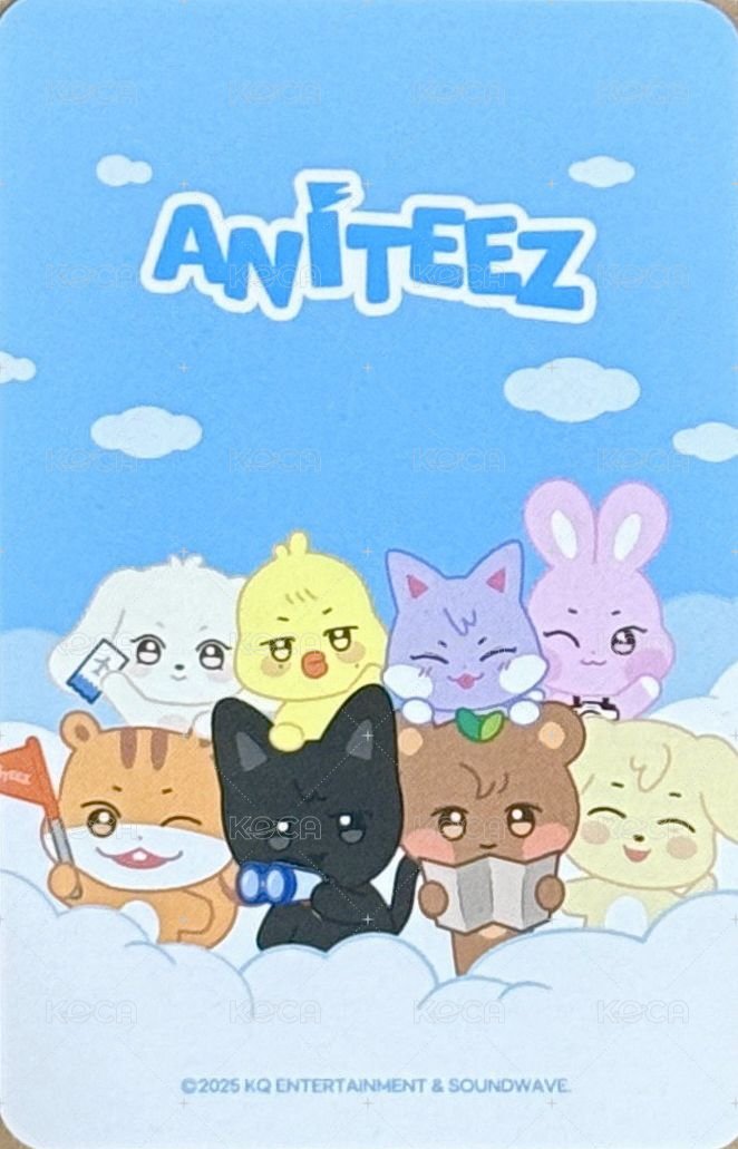 ANITEEZ IN THE CALLING 周邊卡 TRAVEL KIT 背面