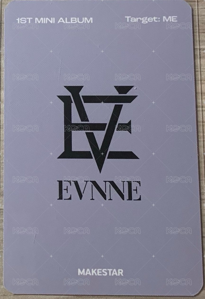 Target: ME ms 特典卡  背面