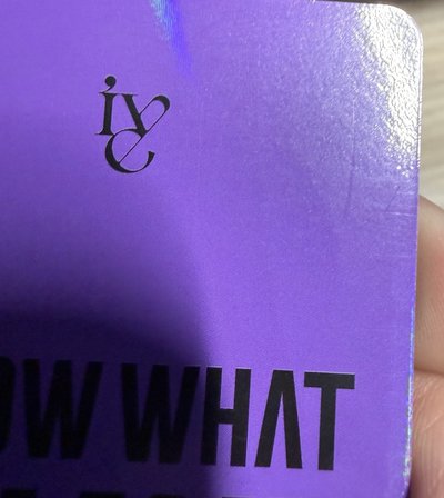 SHOW WHAT I HAVE 船特 特典卡 怜 微瑕