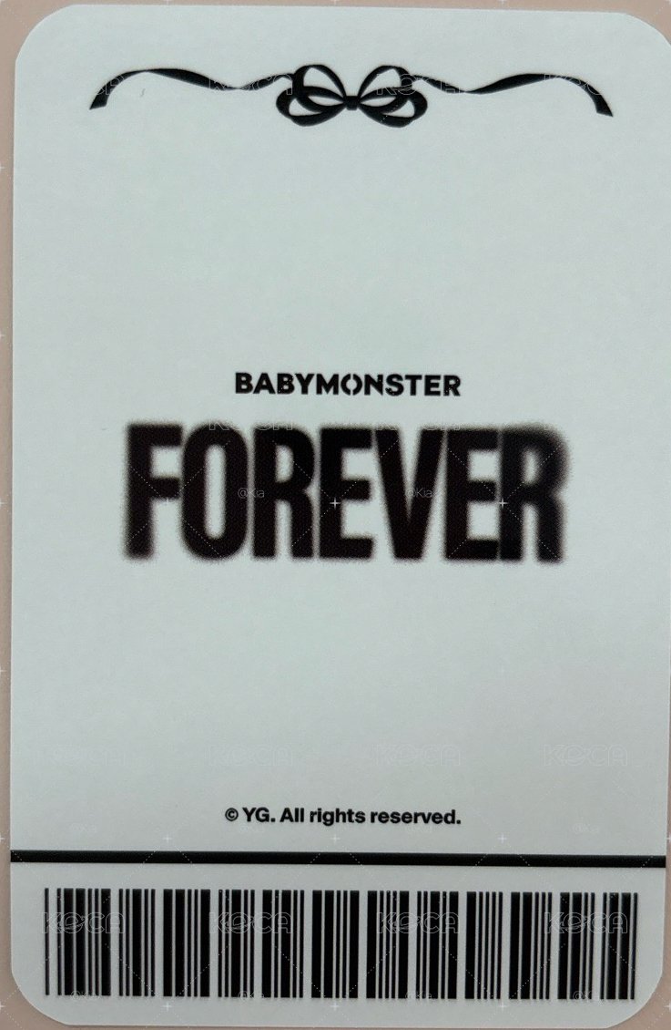 Ahyeon forever 特典