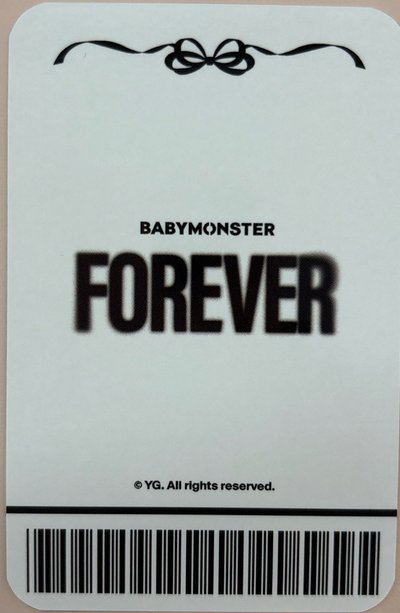 Ahyeon forever 特典