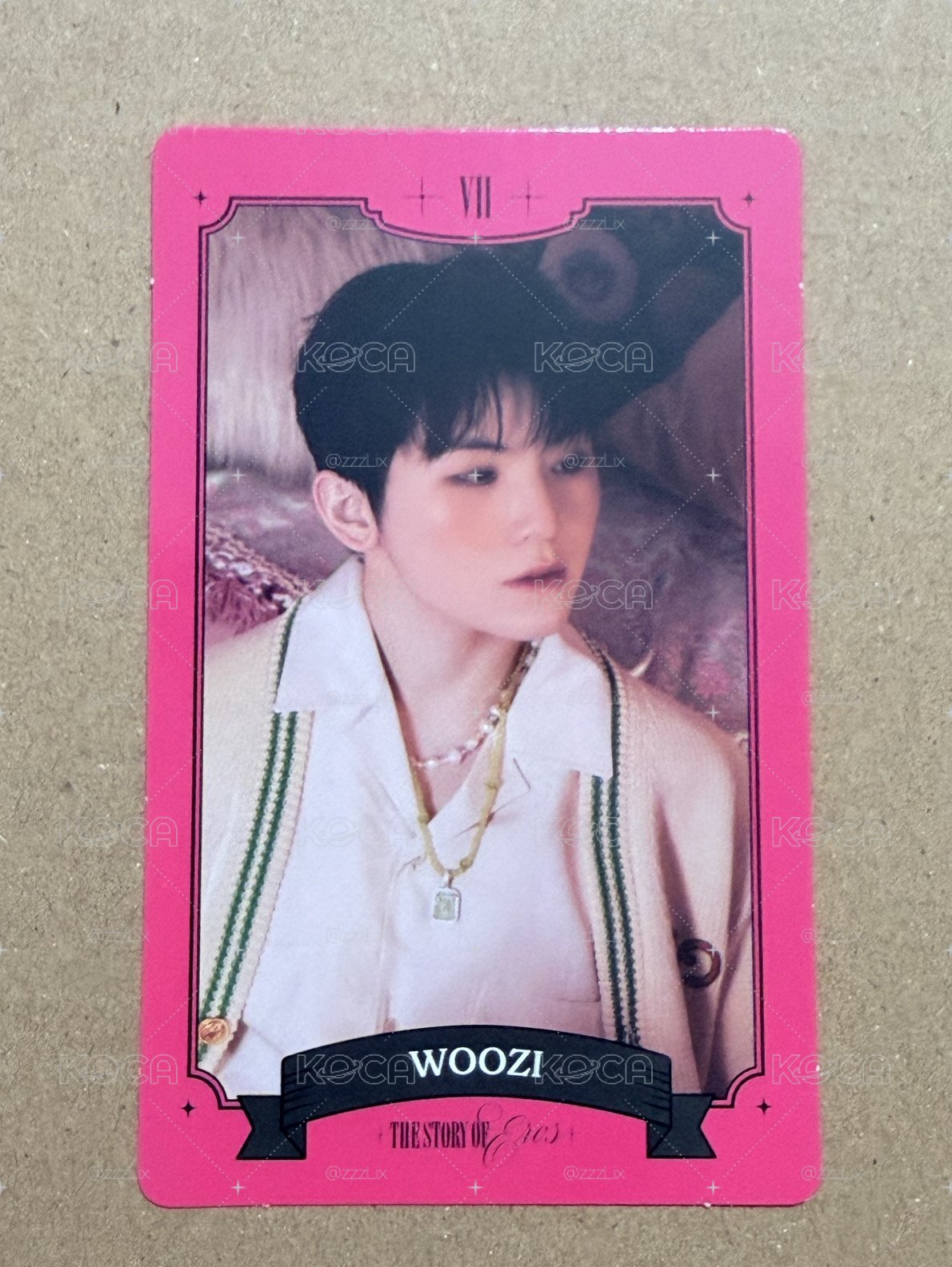 SEVENTEEN Woozi 23年曆卡