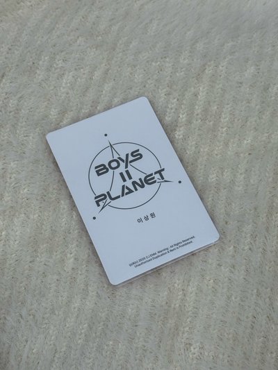 李相沅展覽幸運卡、冰淇淋卡