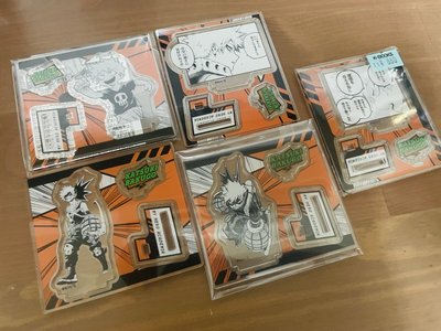 我的英雄學院 爆豪/綠谷/心操 個人池立牌