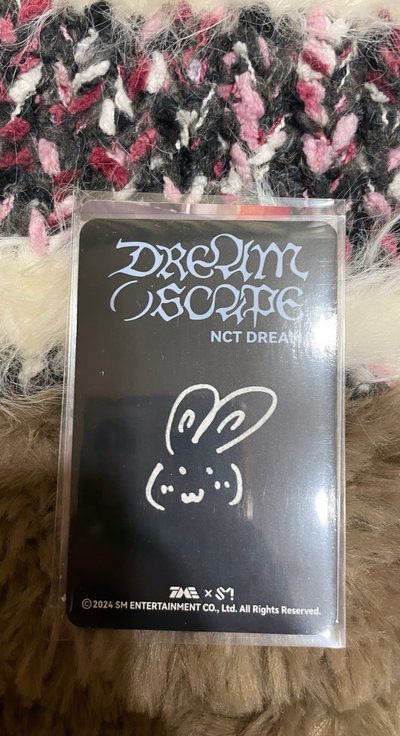 羅渽民超萌兔子簽售卡