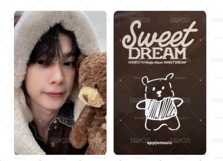 崔立于 Sweet DREAM am 簽售卡 小熊手繪