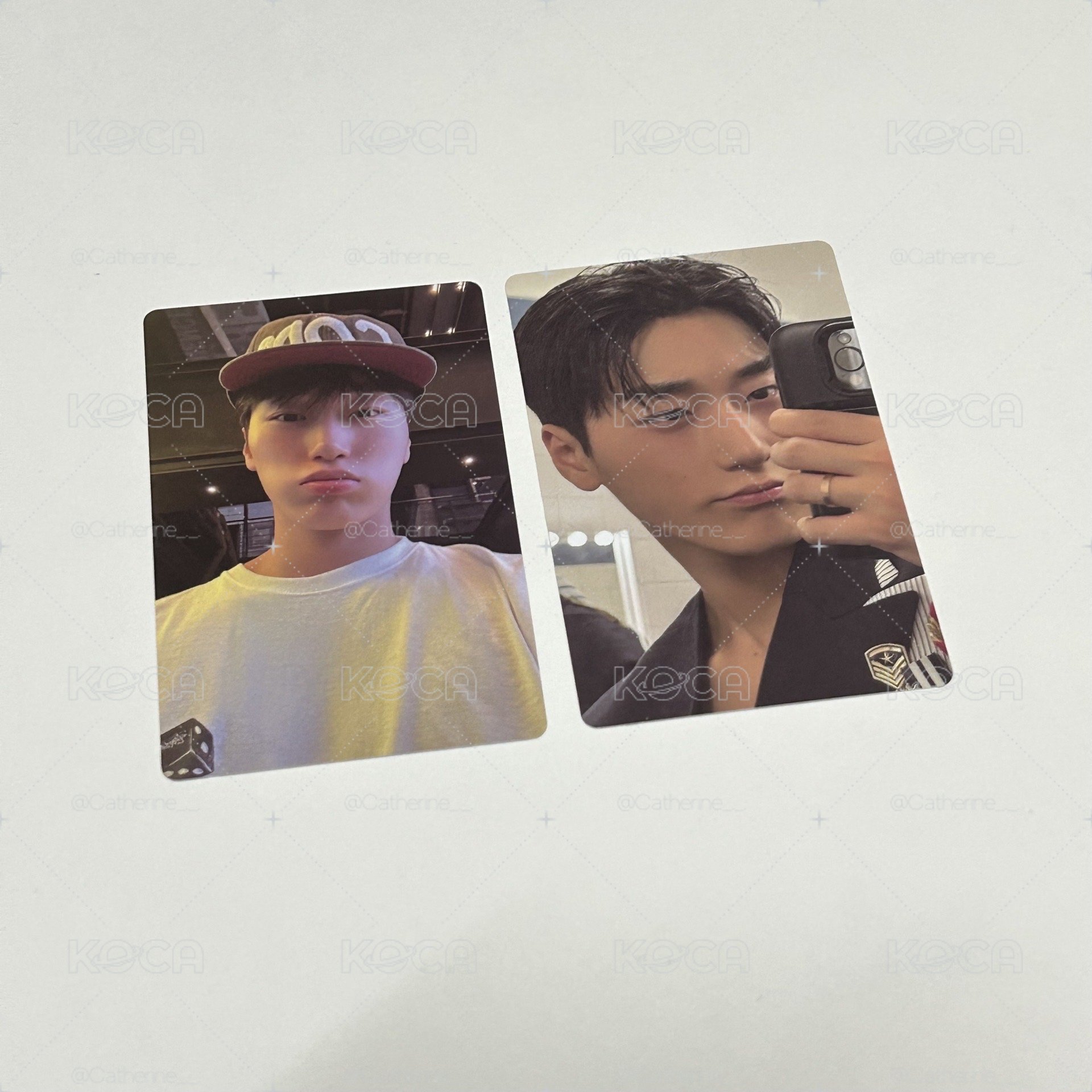 ATEEZ 扁嘴傘+對鏡傘