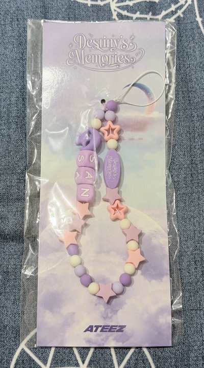 弘中、星化、崔傘INITIAL BEADS STRAP（全新未拆）