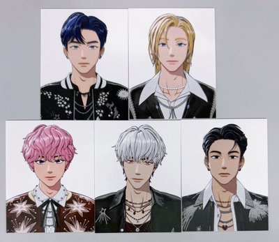 Plave 25亞巡安可場 周邊卡 證件照