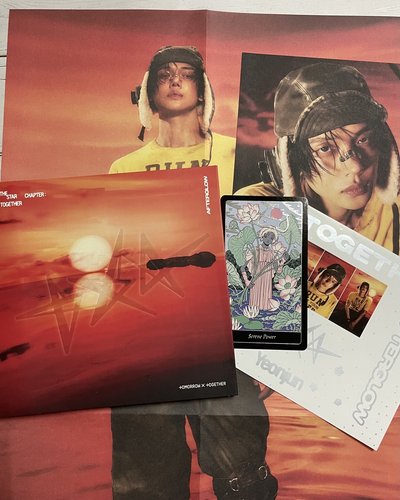 TXT專輯+二代小手燈+迷七 數星星-休寧凱（整圖售）