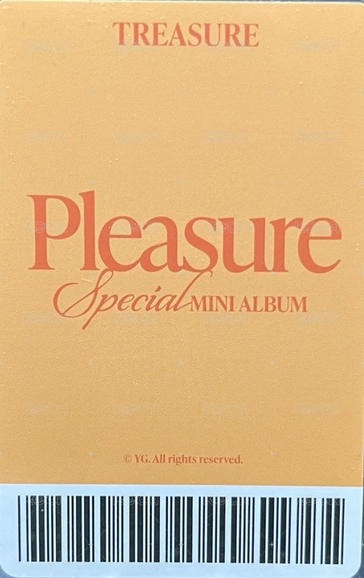 PLEASURE wvs 線上MD 滿額卡  背面