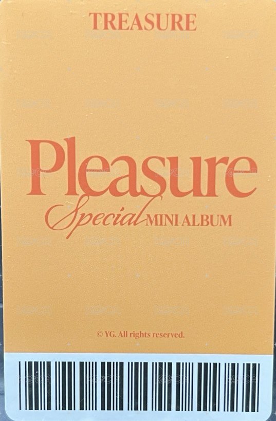 PLEASURE wvs 線上MD 滿額卡  背面