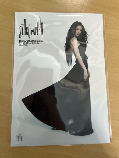 26年 首爾場vip入場明信片