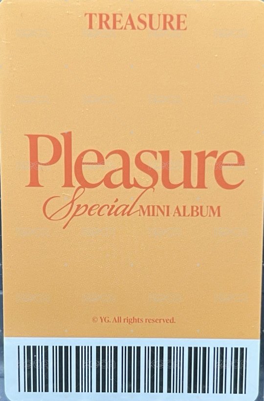 PLEASURE wvs 線上MD 滿額卡  背面