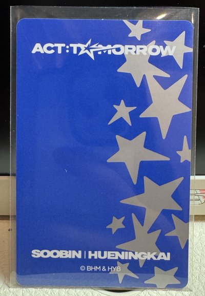 TXT四巡隨機小卡💙彬寧