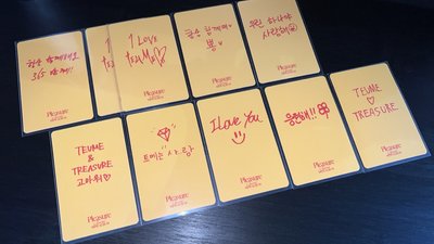 TREASURE 💎PLEASURE 專卡 [團封 Yellow ver.]