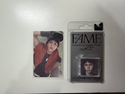 riize FAME smini 恩奭專+炤熙小卡