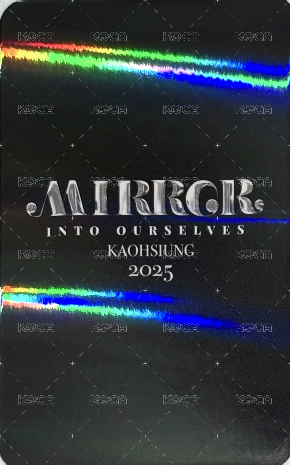 MIRROR INTO OURSELVE 周邊卡 鐵盒小卡組 猜拳 ver. 背面