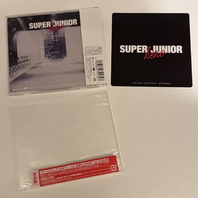 絕版 SJ HERO 初回限定盤 赫