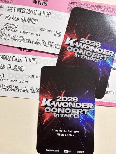 【MAMAMOO+】K-wonder 入場卡