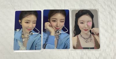 i-dle 迷八 舒華 打歌妝造 愛心刷 3張小卡