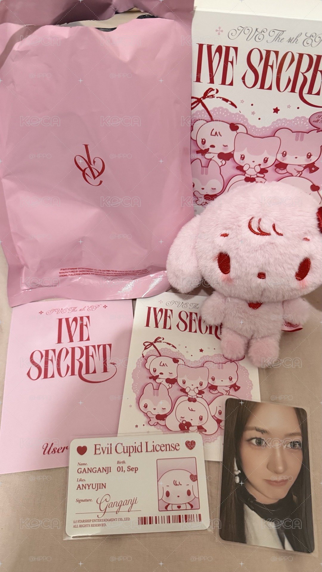 IVE SECRET 專輯 CUPID ver+REVIVE+ 娃專一般版 娃娃玩偶 JANGWINYOUNG