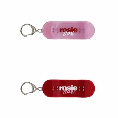 Rosie 首爾滑板造型 鑰匙圈吊飾 
