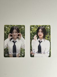 秋雜誌卡 兩張不拆